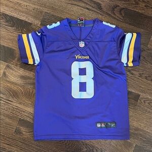 NFL Kids Purple and Gold Kirk Cousins Vikings Jersey